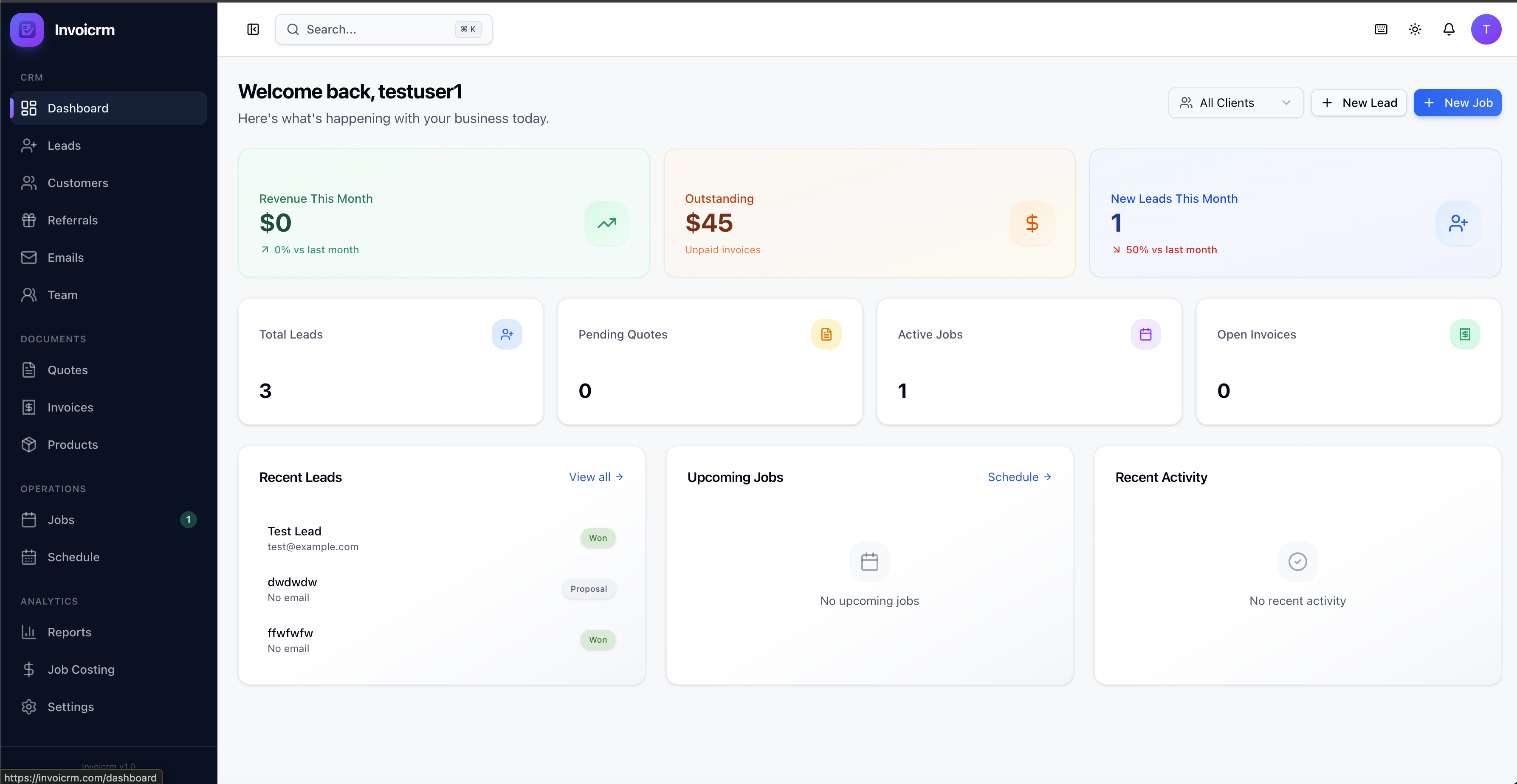 InvoiCRM - Invoice Management